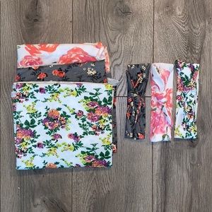 Swaddler/headband set